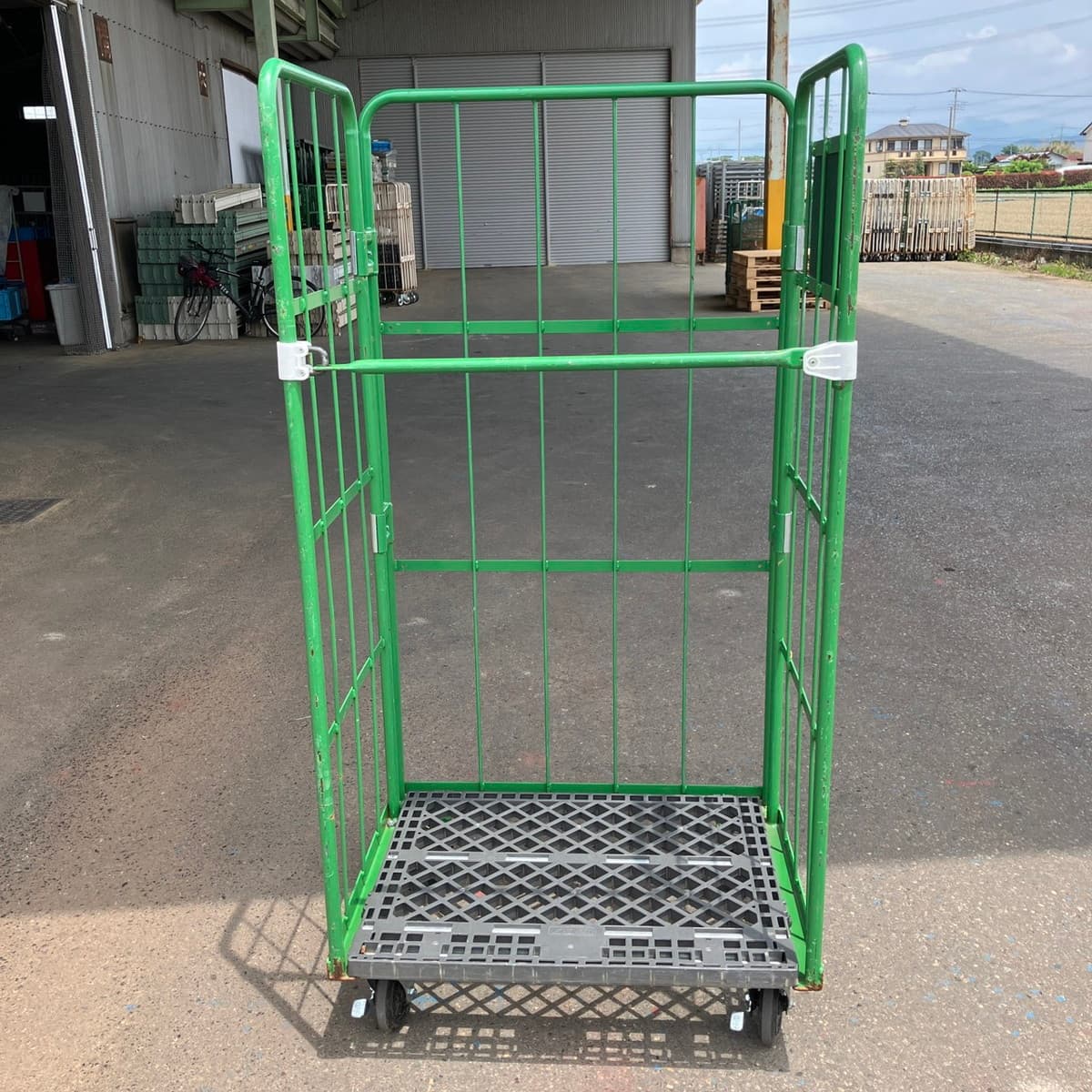 中古 カゴ台車